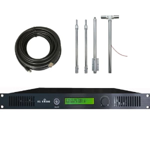 150W FM Transmitter + Antenna+Cable