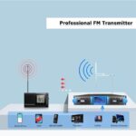 1500W Touch screen FM transmitter + Antenna+Cable thumbnail 5