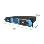 1500W Touch screen FM transmitter + Antenna+Cable thumbnail 3