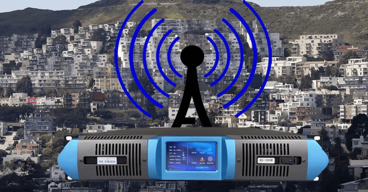 FM transmitter network multiple sites