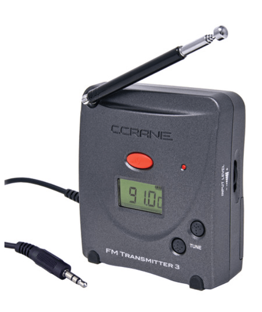 Mobile battery-powered broadcasting system