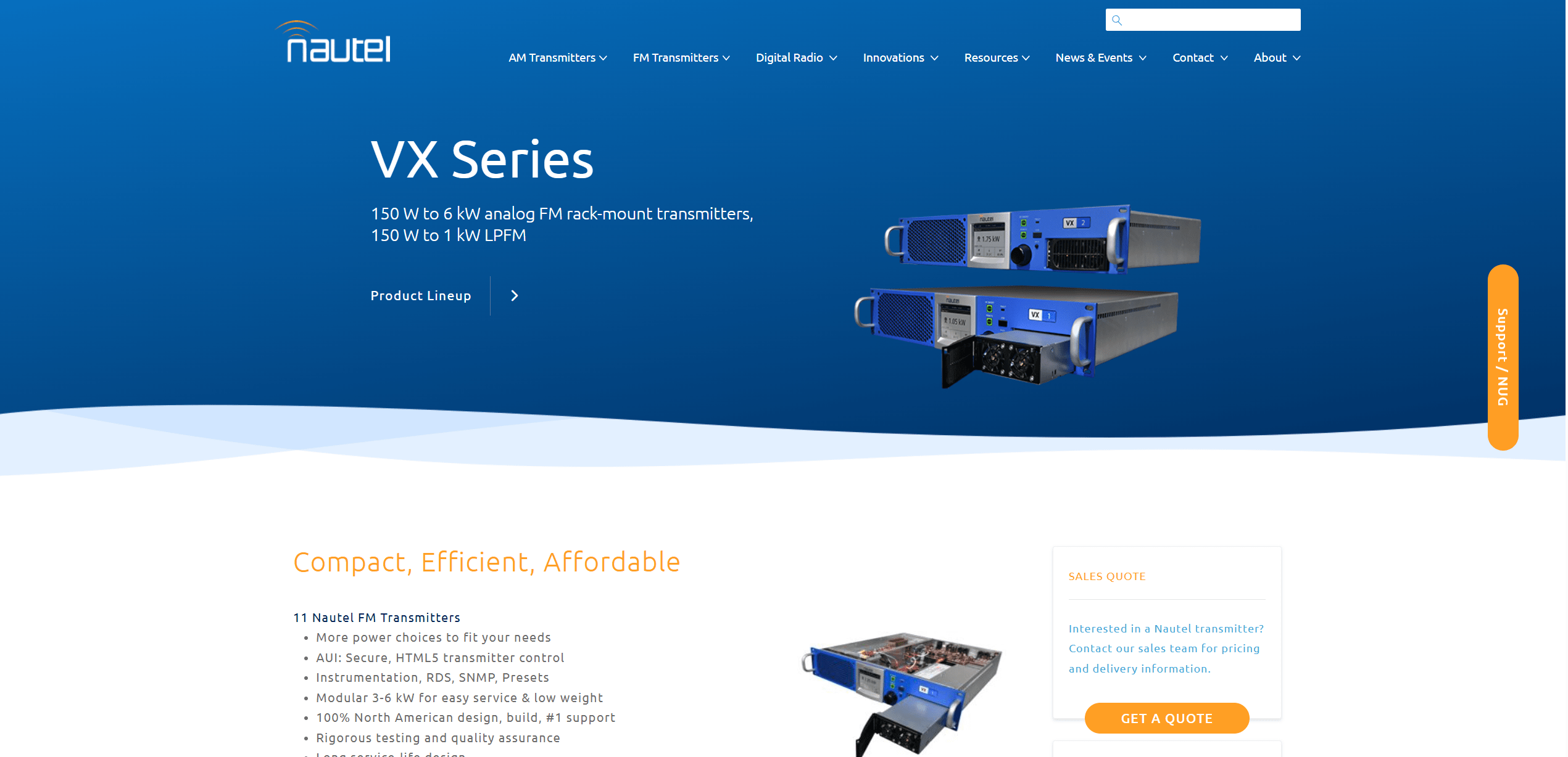 Nautel FM transmission equipment