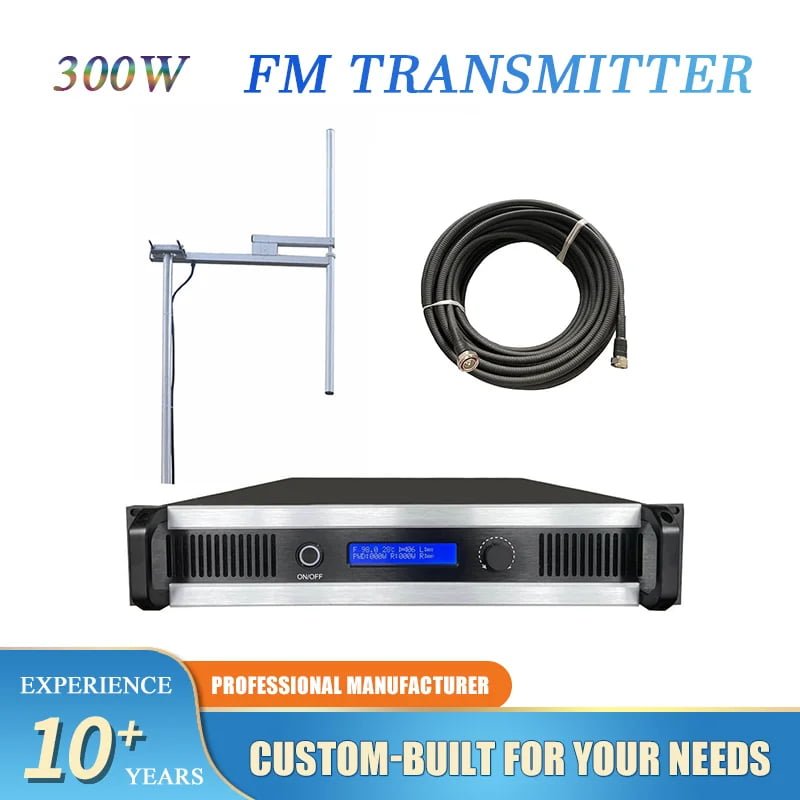RS 300W professional FM transmitter for Mexico