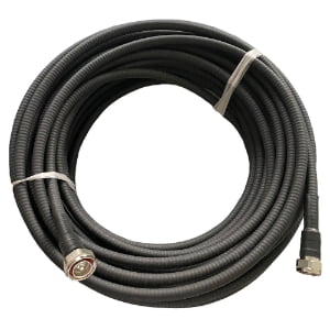 30 meters 1∕2 coaxial feeder cables with connectors