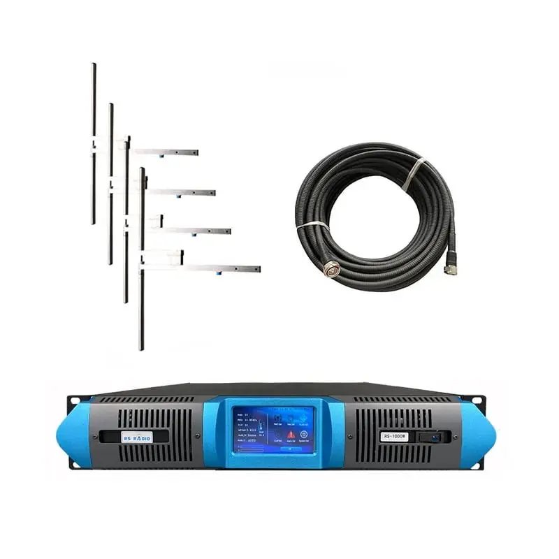 2KW FM Transmitter Professional Station Kit