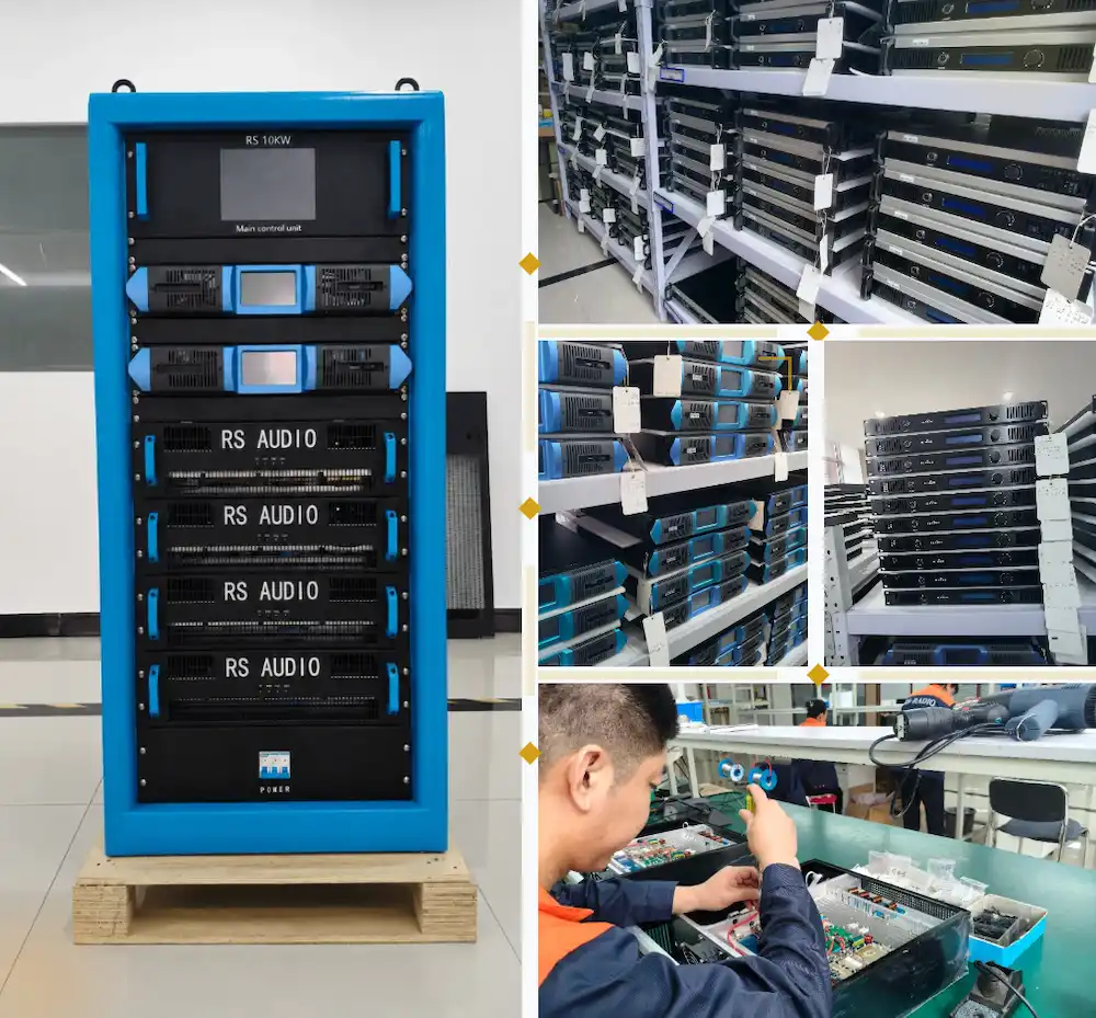 FM transmitter manufacturing in factory