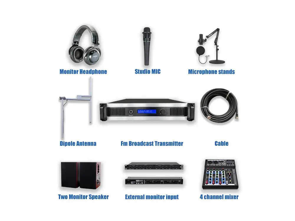 High power FM broadcast equipment