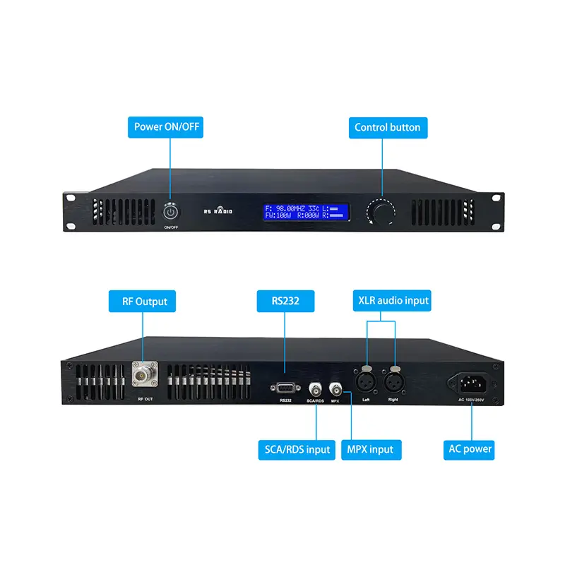 30-200W FM transmitter