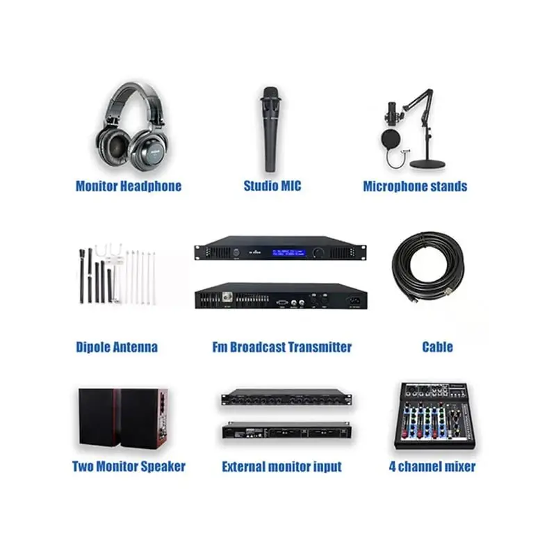 Low power FM broadcast equipment
