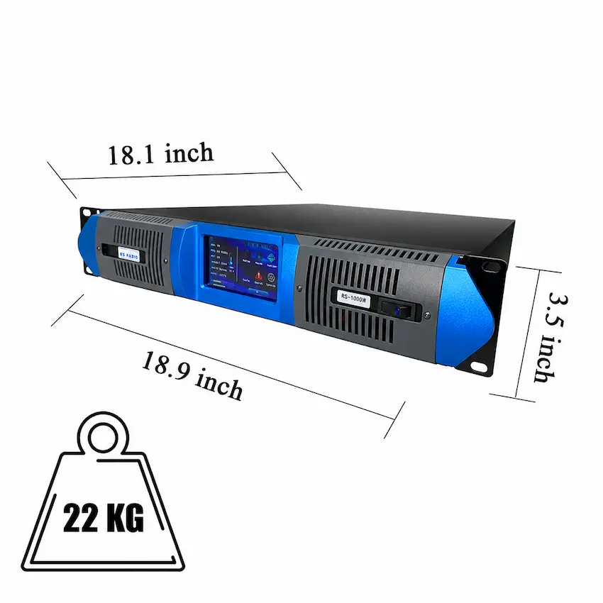 2KW-2KW FM transmitter