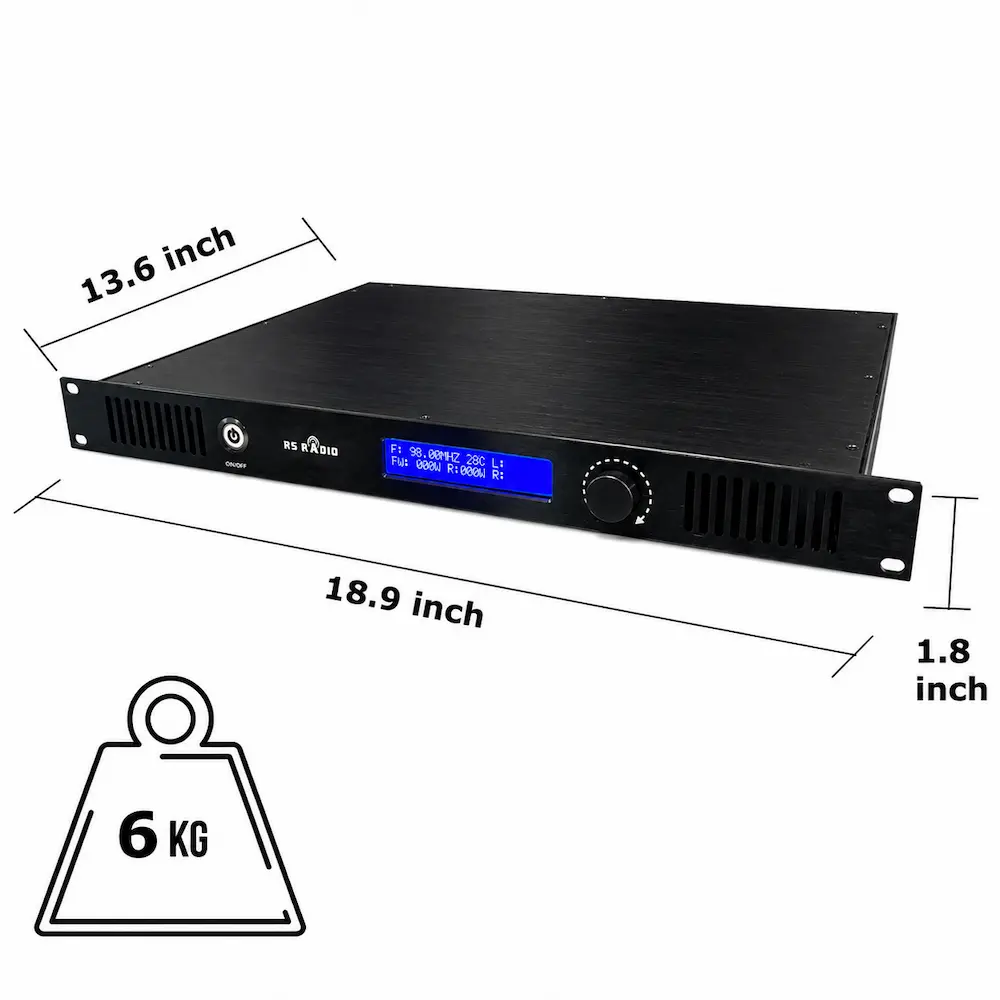 300W-2KW FM transmitter