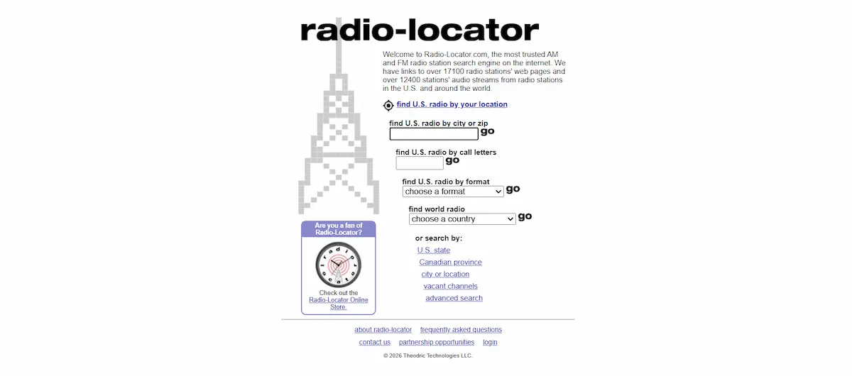 Radio Locator