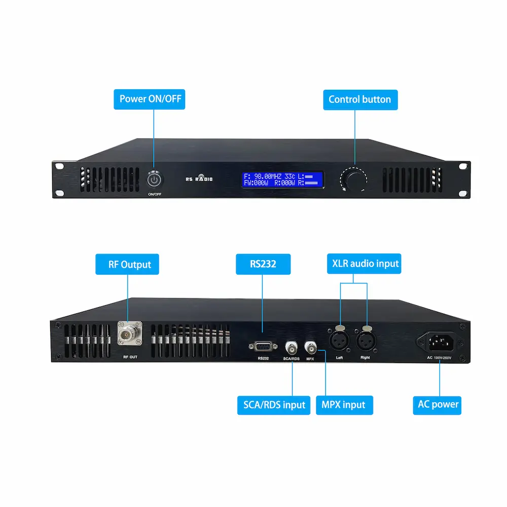 30-100W FM transmitter
