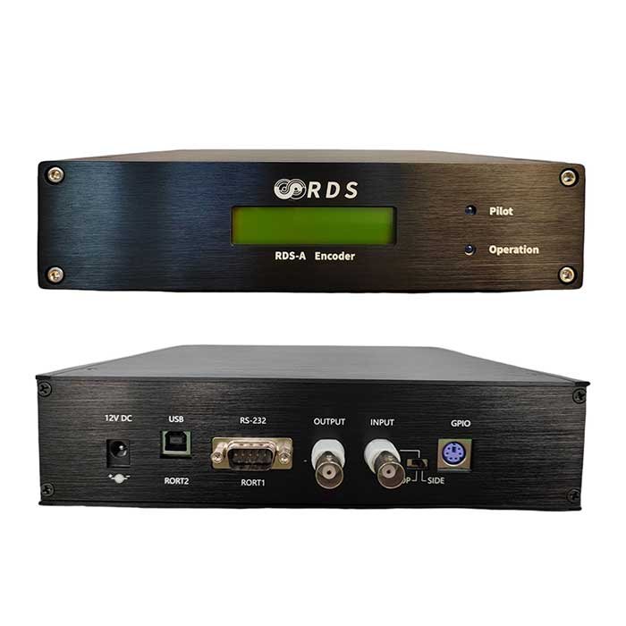 RDS Encoder front panel view